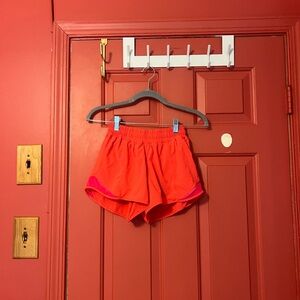 Lululemon Athletica Pink Athletic Shorts